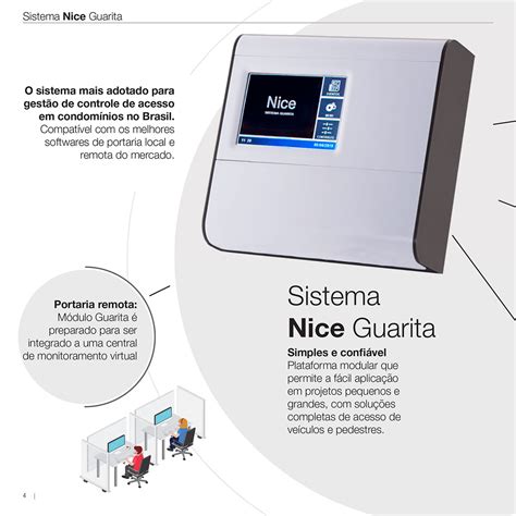 M Dulo Guarita Ip Mg Controle De Acesso Nice Linear Hcs Loja Canal