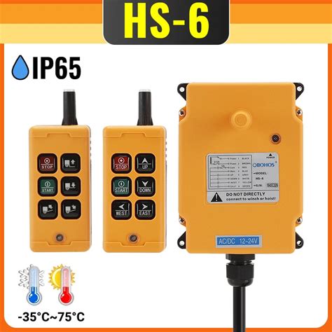 Obohos Hs Channels Hoist Crane Radio Controller Sysem Industrial