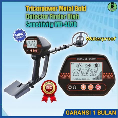 Jual Promo Alat Pendeteksi Emas Logam Metal Gold Detector Finder High