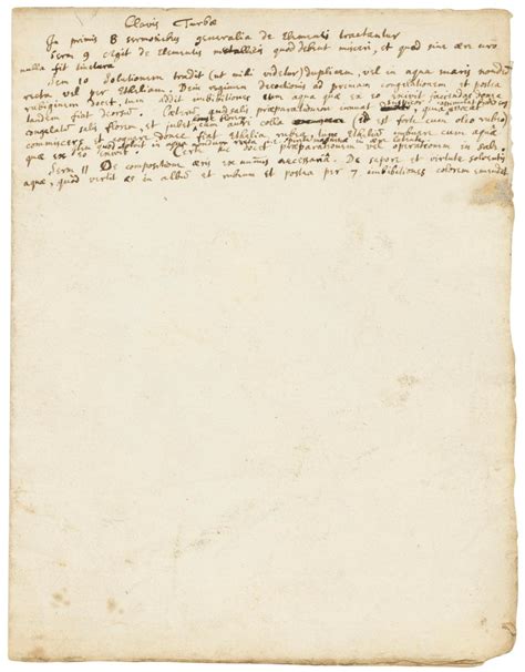 Newton's fascination with alchemy, Isaac Newton. 1670s | Christie’s