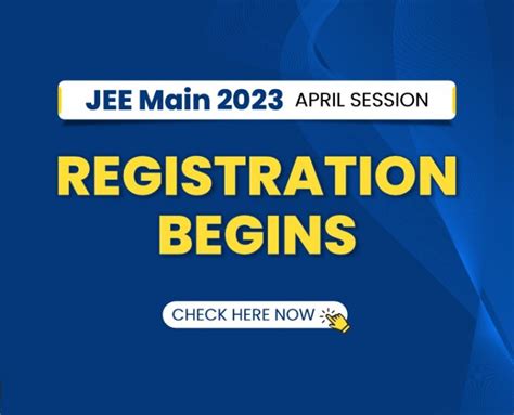 Jee Main 2023 Session 2 Registration Starts Know How To Apply My