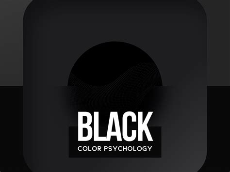 Black Color Psychology by Panexe Graphics on Dribbble