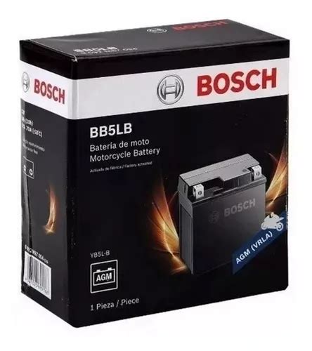 Bateria Bosch 12n5 3b Bb5lb Honda Wave Beta Fz16 Xtz 125 Gel