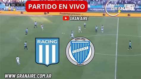 RACING Vs GODOY CRUZ EN VIVO LIGA PROFESIONAL YouTube