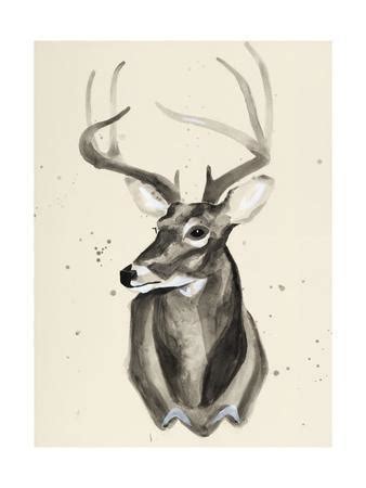 Watercolor Deer Head at GetDrawings | Free download