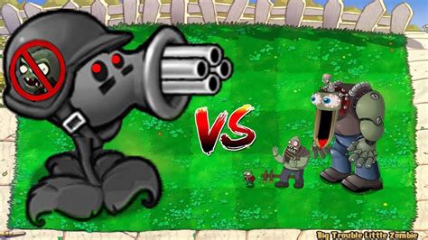 Doom Gatling Pea Vs Giga Gargantuar Vs Dr Zomboss Plants Vs Zombies