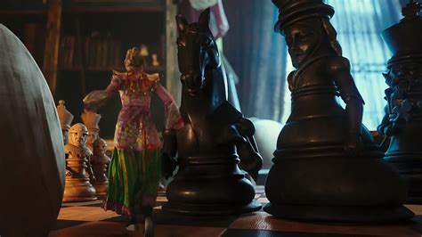 Alice Through The Looking Glass Alice In The Big Chess Table Alice Through The Looking Glass