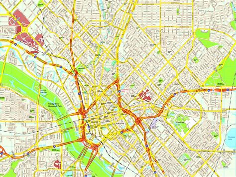 Mapas Detallados De Dallas Para Descargar Gratis E Imprimir Bank Home