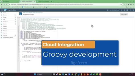 Sap Cloud Integration Easy Groovy Editor With Figaf Youtube