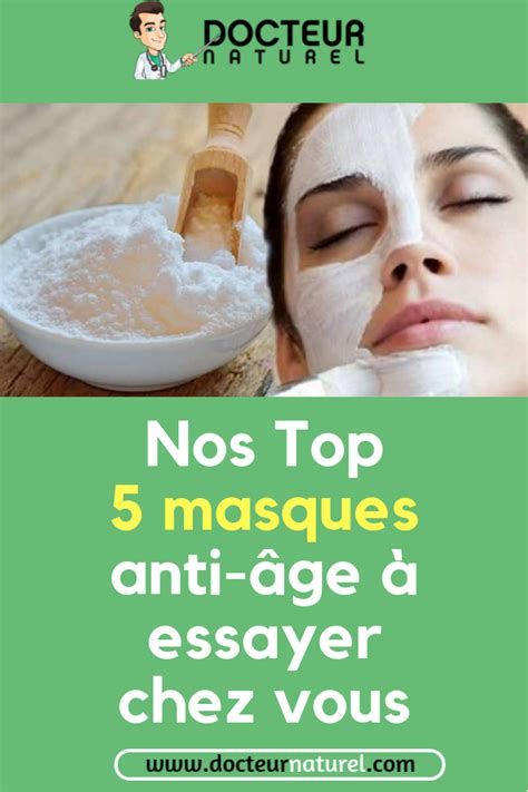 Nos Top 5 masques anti âge à essayer chez vous avec images Masque