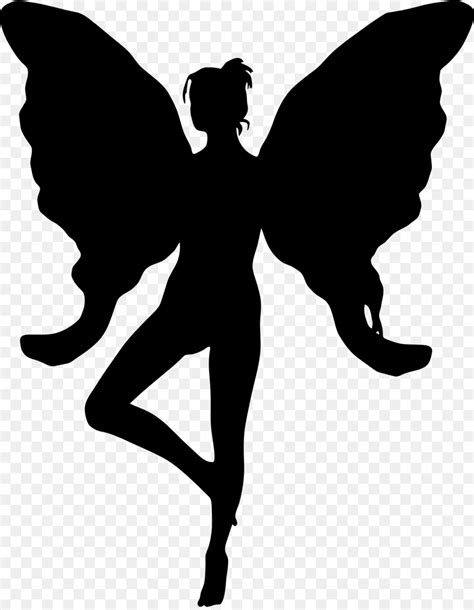 Free Silhouette Of Fairy Download Free Silhouette Of Fairy Png Images