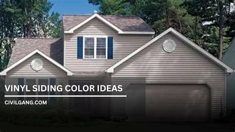 Top Vinyl Siding Color Combination Civilgang