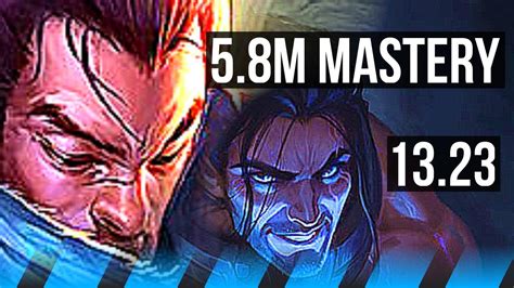 YASUO Vs SYLAS MID 5 8M Mastery 1300 Games 8 1 2 Dominating