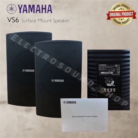 Jual Speaker Yamaha Vs Vs Original Inch Speaker Yamaha Pasif Vs