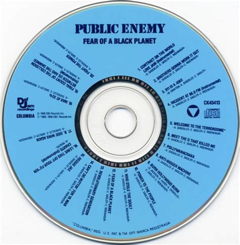 Fear Of A Black Planet by Public Enemy (CD 1990 Columbia) in Long ...