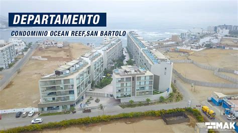 Departamento Condominio Ocean Reef San Bartolo YouTube