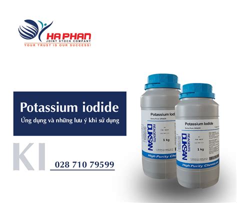 Potassium Iodide Ứng Dụng Và Những Lưu ý Khi Sử Dụng