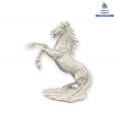 Statue Cheval En R Sine Statues Et Sculptures Animaux De D Coration