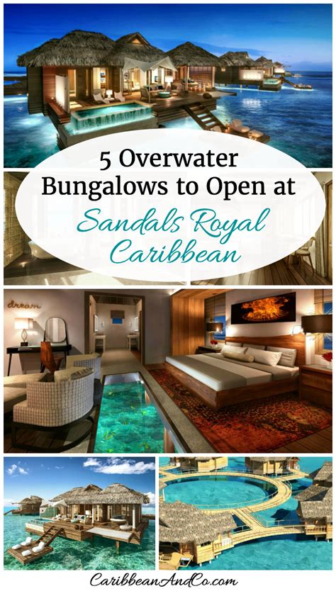 5 Overwater Bungalows to Open at Sandals Royal Caribbean | Caribbean & Co.