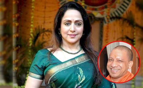 Hema Malini Congratulates Up Cm Yogi Adityanath For Greater Noida Film