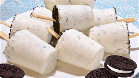 Helados De Oreo Cremoso Rico Y Facil Helados Casero De Oreo Youtube