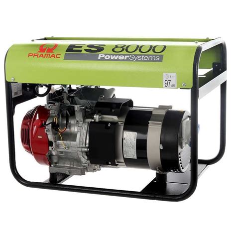 Generador Pramac SERIE ES8000 ES GASOLINA Motor HONDA GX