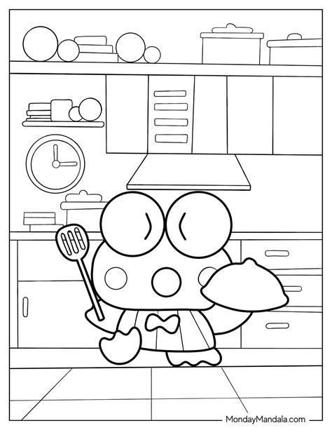 20 Keroppi Coloring Pages Free Pdf Printables Artofit