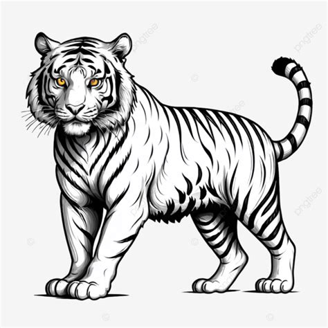 Tiger Doodle Art Drawing Vector, Tiger Doodle, Art Drawing Vector ...