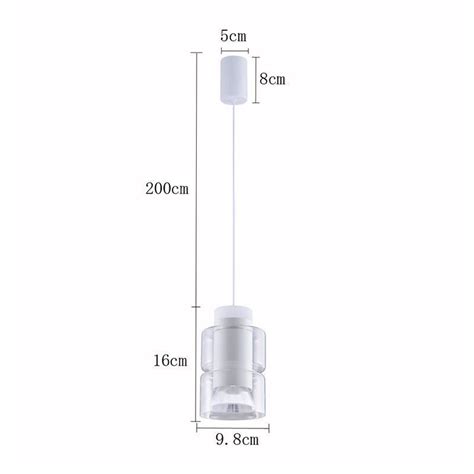 PENDENTE LED ROZ 2 5W 3000K BRANCO 2696 NORDECOR André Iluminação