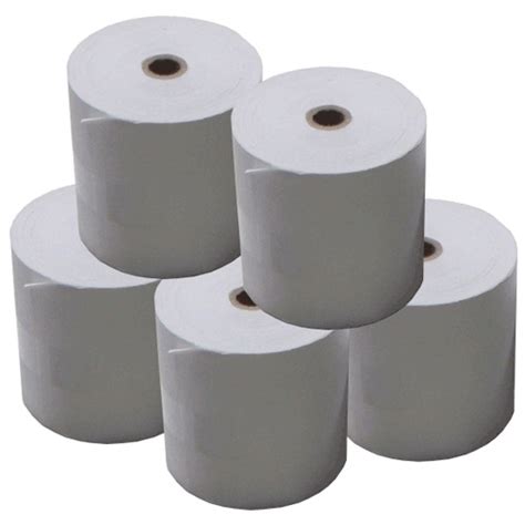 80x80 Thermal Paper Rolls With 25mm Core T808025MMCORE Cash