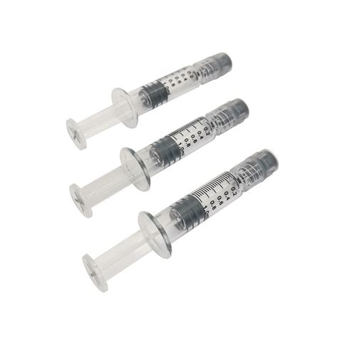 Pfs Distillate Dab Syringes Ml Borosilicate Glass Luer Lock Syringe