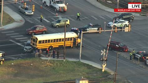 North East Isd School Bus Involved In 3 Vehicle Accident No Students