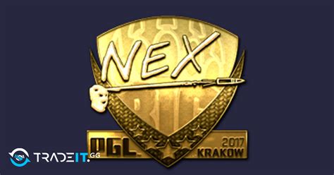 Sticker Nex Gold Krakow 2017 Tradeit