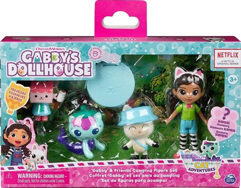 Buy Gabby S Dollhouse Figure Friends Camping Pack Gabbys Dollhouse