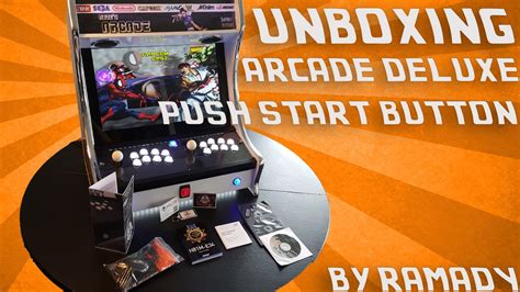 Unboxing Arcade Deluxe Push Start Button Youtube