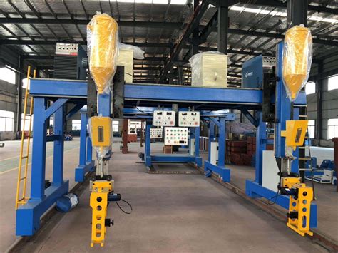 H Beam Steel Structure Gantry Type Submerged Arc Automatic Welding