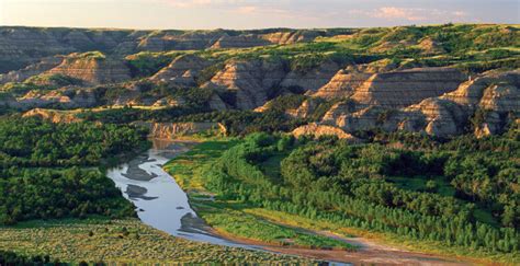 Badlands Of North Dakota In Theodore Roosevelt National Park