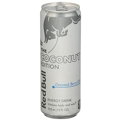 Red Bull Energy Drink, Coconut Berry, The Coconut Edition 12 fl oz ...