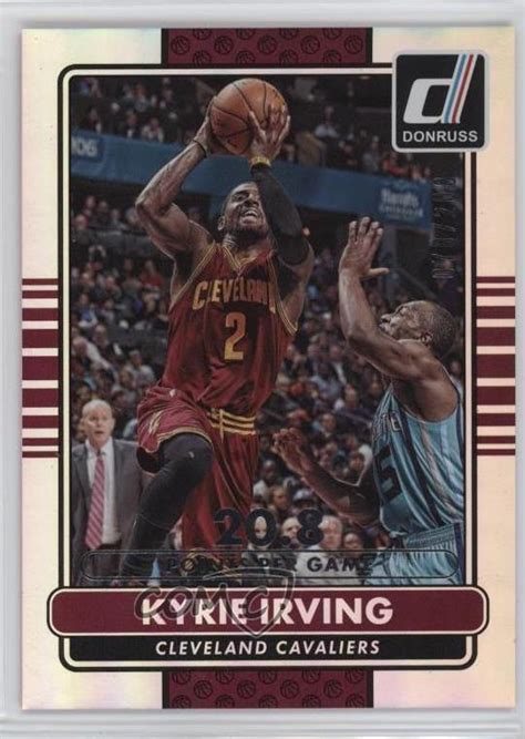 Panini Donruss Stat Line Silver Season Kyrie Irving