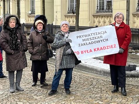 Manifestacja Lokator W We Wroc Awiu B Dziemy Protestowa A Do