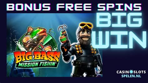 Big Bass Mission Fishin Bonus Free Spins BIG WIN YouTube