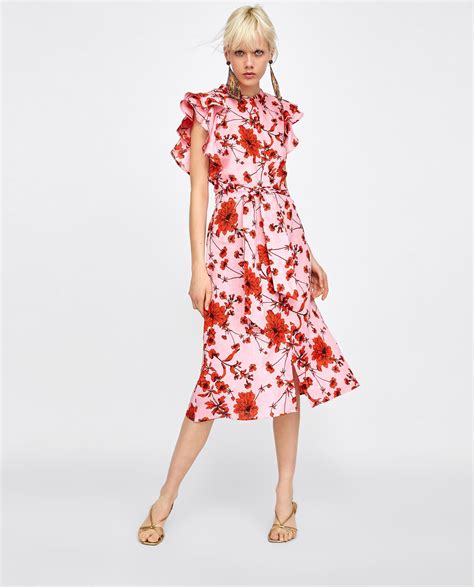 Zara S Summer Collection Stylish Midi Dresses