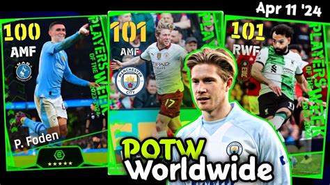 Upcoming Thursday Potw Worldwide Pack In Efootball Players Max