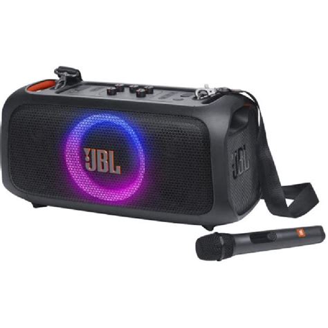 Jbl On The Go Essentials Portable Speaker Bluetooth Black Jarir