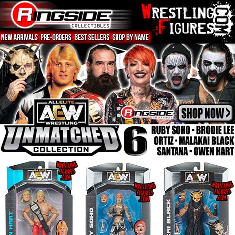 Aew Unmatched Carded Proto Images Ringside Collectibles