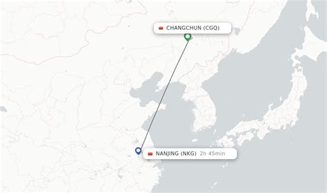 Direct Non Stop Flights From Changchun To Nanjing Schedules