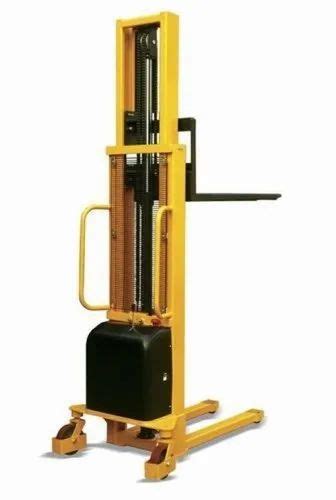 Shreeji Enterprise Mild Steel Electric Power Stacker For Material