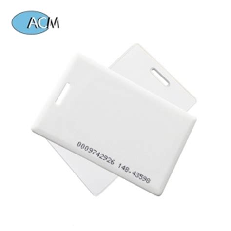 China Newest 1 8mm Thickness 13 56Mhz RFID Thick Clamshell Card