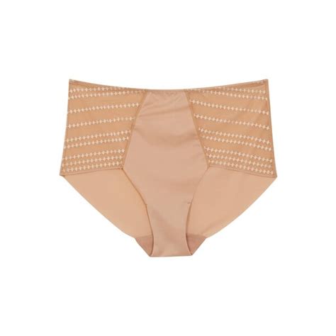 Wacoal Wacoal Respect Almond Embroidered Briefs Nude Editorialist