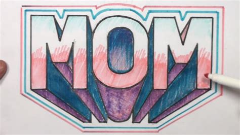 Best Mom Drawing at GetDrawings | Free download